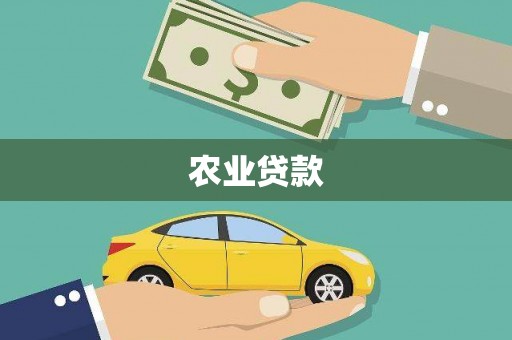 西峰农业贷款