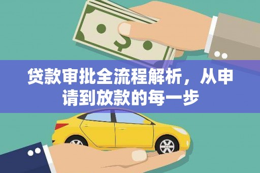 西峰贷款审批全流程解析，从申请到放款的每一步