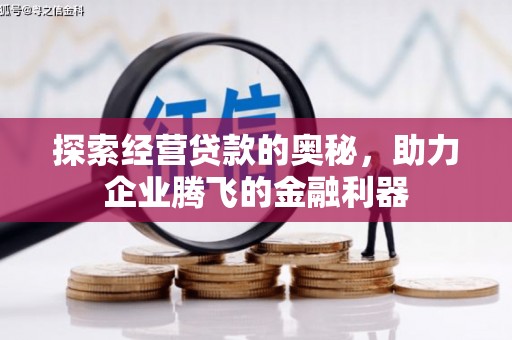 西峰探索经营贷款的奥秘，助力企业腾飞的金融利器