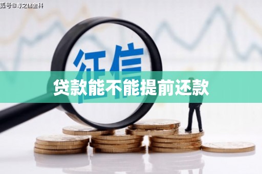 西峰贷款能不能提前还款