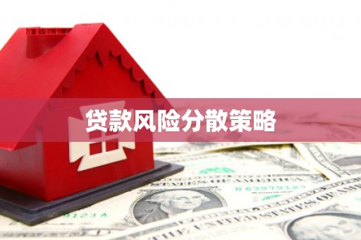 西峰贷款风险分散策略