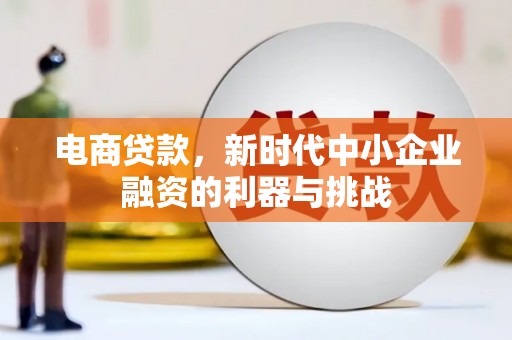 西峰电商贷款，新时代中小企业融资的利器与挑战