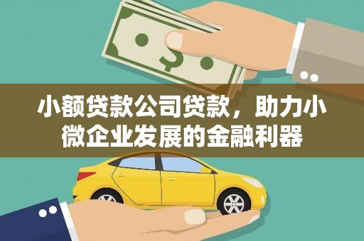 西峰小额贷款公司贷款，助力小微企业发展的金融利器