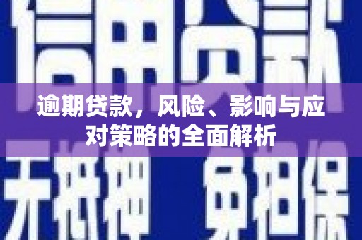 西峰逾期贷款，风险、影响与应对策略的全面解析