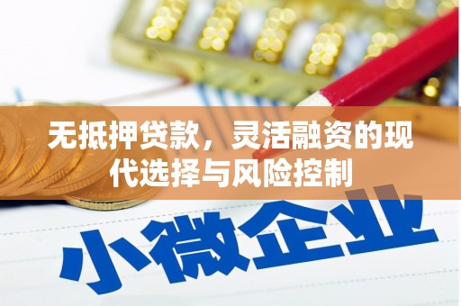 西峰无抵押贷款，灵活融资的现代选择与风险控制