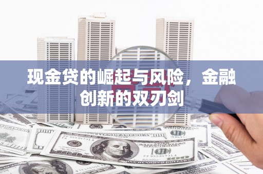 西峰现金贷的崛起与风险，金融创新的双刃剑
