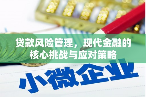西峰贷款风险管理，现代金融的核心挑战与应对策略