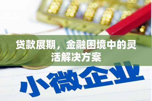 西峰贷款展期，金融困境中的灵活解决方案
