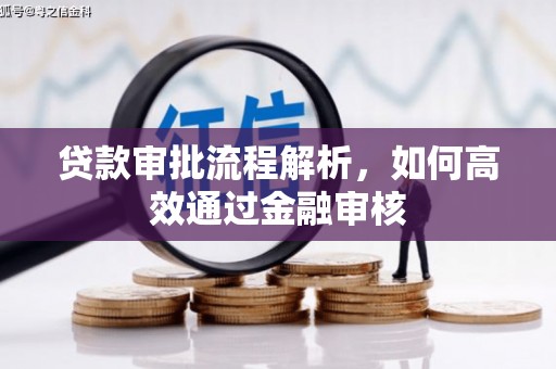 西峰贷款审批流程解析，如何高效通过金融审核