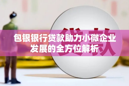 西峰包银银行贷款助力小微企业发展的全方位解析