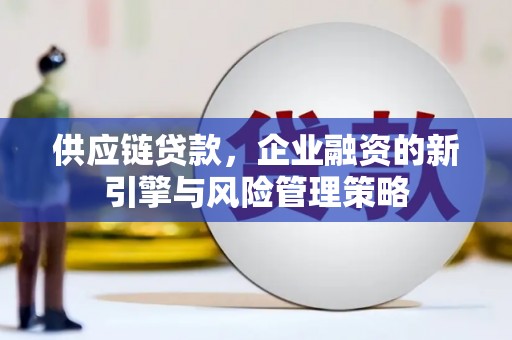 西峰供应链贷款，企业融资的新引擎与风险管理策略