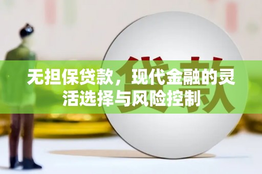 西峰无担保贷款，现代金融的灵活选择与风险控制