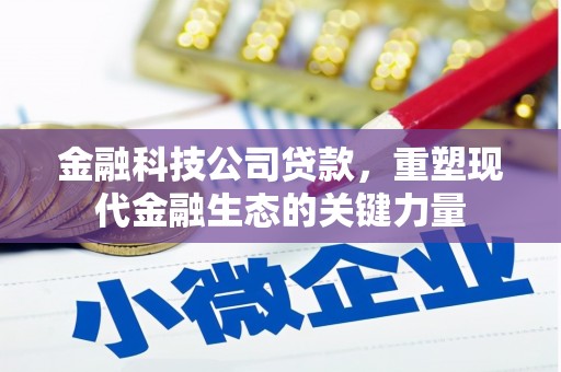 西峰金融科技公司贷款，重塑现代金融生态的关键力量