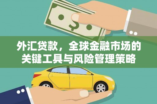西峰外汇贷款，全球金融市场的关键工具与风险管理策略