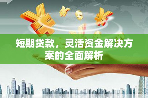 西峰短期贷款，灵活资金解决方案的全面解析