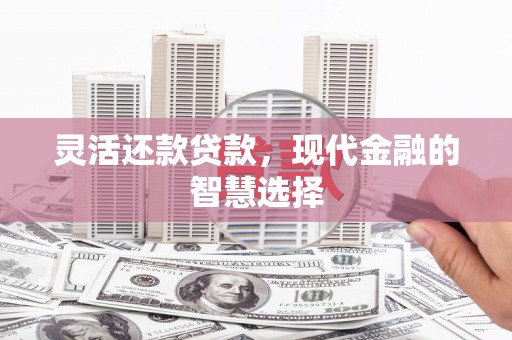西峰灵活还款贷款，现代金融的智慧选择