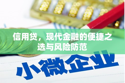 西峰信用贷，现代金融的便捷之选与风险防范