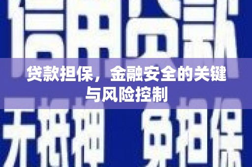 西峰贷款担保，金融安全的关键与风险控制