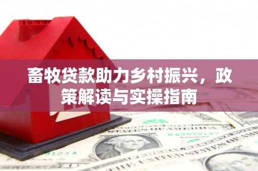 西峰畜牧贷款助力乡村振兴，政策解读与实操指南