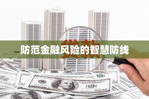 西峰防范金融风险的智慧防线