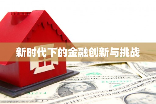 西峰新时代下的金融创新与挑战
