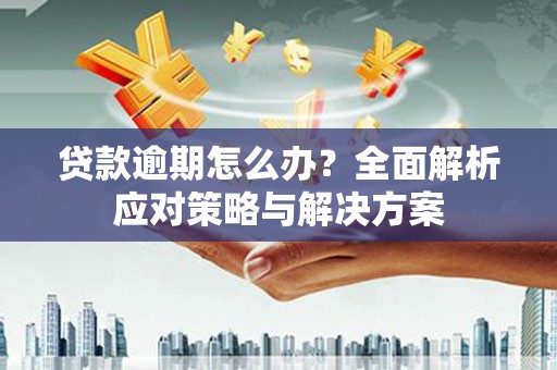 西峰贷款逾期怎么办？全面解析应对策略与解决方案