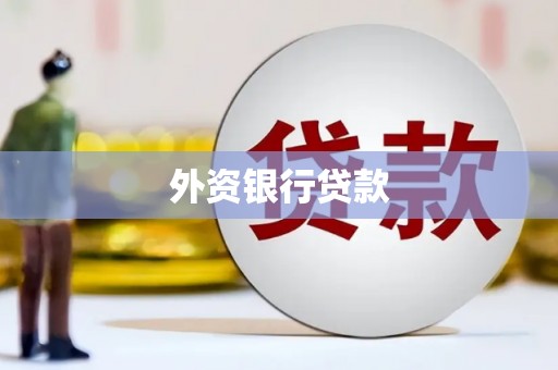 西峰外资银行贷款